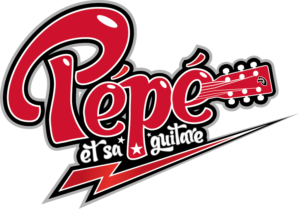 Logo - Pépé et sa guitare
